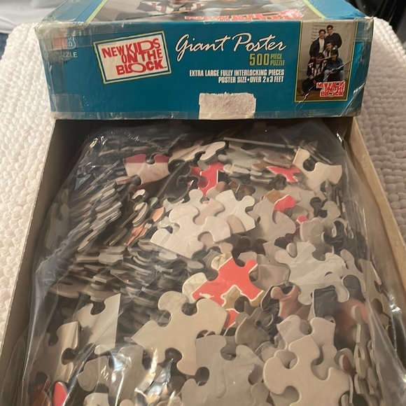 💙NEW KIDS ON THE BLOCK 500 Piece Giant Puzzle Poster. - Picture 6 of 7